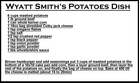 Wyatt's Potatoes